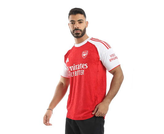 قميص أرسنال الأساسي 2025/26 مع بادجات الدوري الإنجليزي - ميرور أوريجنال