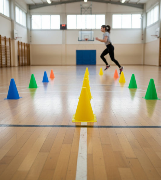 أقماع تدريب 12 (كوزات) بألوان